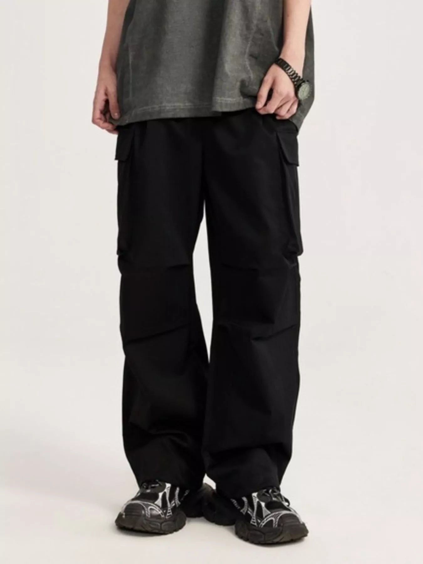 Herren Relaxed Fit Cargo-Hosen