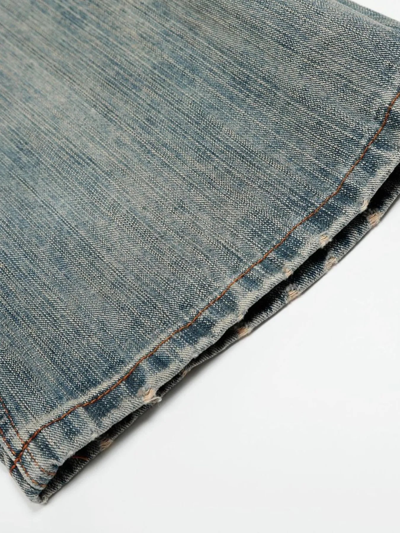 Herren Vintage Gewaschene Baggy Jeans