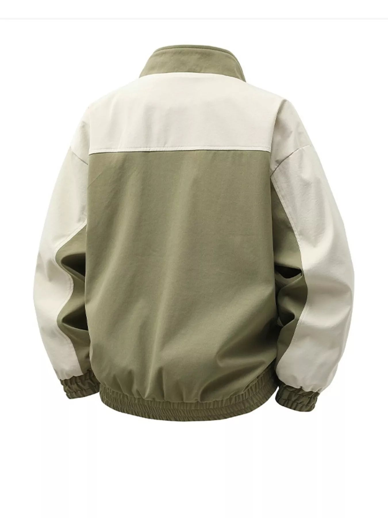Herren Plus Size Farbblock Casual Bomberjacke