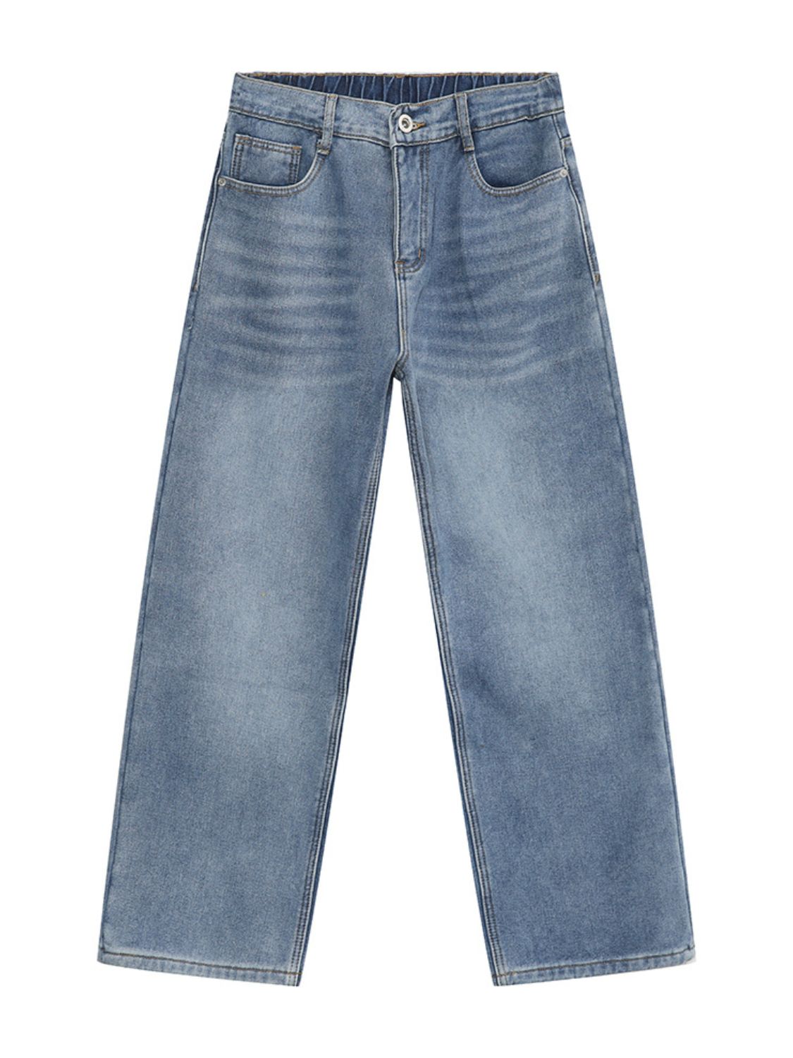 Herren Baggy Jeans mit Taschen